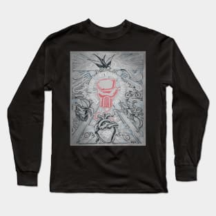 Stay strong illustration Long Sleeve T-Shirt
